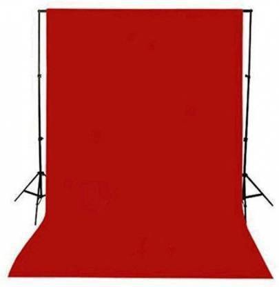krisha 8 x 12 Ft Red Background, Red Backdrop, Red Screen For Photography, VFX Editing, YouTube Reflector Reflector
