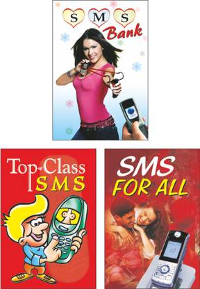Sawan Present Set Of 3 SMS Books | SMS Bank, Top Class SMS And SMS For All