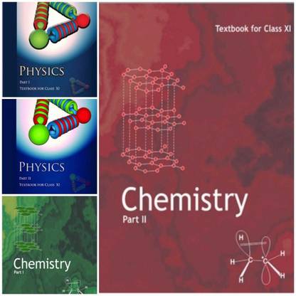 Ncert Science Book 11th Class 1. Physics Textbook Part1 And Part 2 2. ChemIstry Textbook Part 1 And Part 2 (HARDCOVER) ENGLISH MEDIUM Ncert Science 4 COMBO BOOK SET
