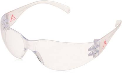 Karam Safety Goggles ES-001 (White_Pack Of 5) Karam ES001-Clear Wood-working, Welding  Safety Goggle