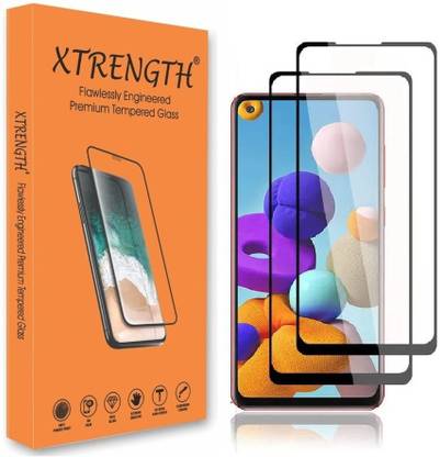 XTRENGTH Edge To Edge Tempered Glass for Realme X7 Max