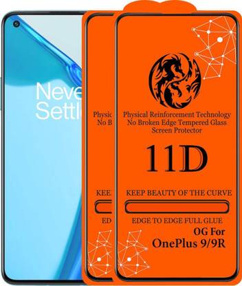 aplexx Edge To Edge Tempered Glass for Oneplus 9R, Oneplus 9