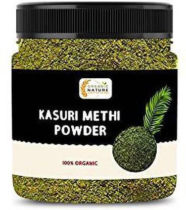 ORGANIC NATURE Kasuri Methi Powder Ready to Use 250 Gram (Jar Pack)