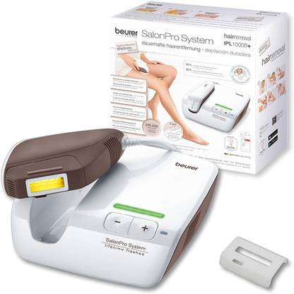 Beurer SALON PRO IPL 10000+ LASER HAIR REMOVAL Body Groomer 60 min  Runtime 1 Length Settings