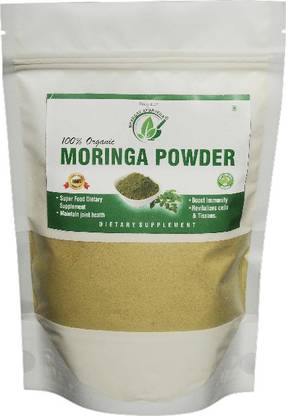 Bhargav Ayurveda 100% Natural Moringa Powder Super Food Dietary Supplement