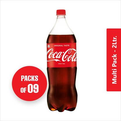 Coca Cola Soft Drink - 2 L Pet Bottle PET Bottle