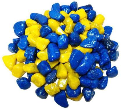 Somil D-6 Painted, Polished Round Sandstone Stone