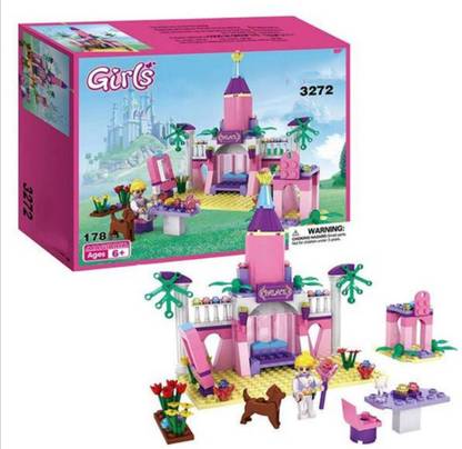 Raming Fox Cogo 3272 Princess Palace Blocks Set for Girls Castle building advanced blocks set