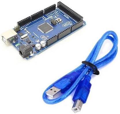 Indian Hobby Center Arduino Mega 2560 Board with Compatible USB Cable Electronic Components Electronic Hobby Kit