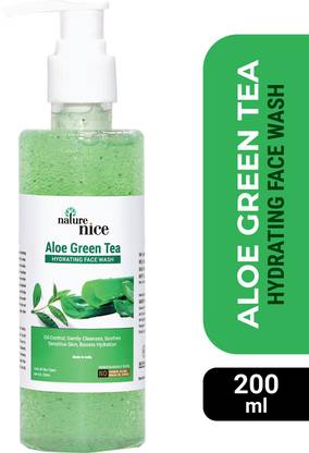Nature Nice Aloe Green Tea Hydrating  Face Wash