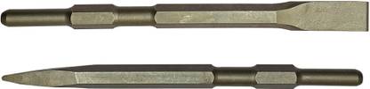 DUMDAAR Demolition Hammer Bit 1pc Flit and 1pc Point (17x280) Pack of 2 pc Rotary Hammer Drill