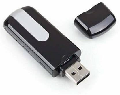 MSTECH USB Disk U8 SPY Camera Camcorder Mini Hidden HD 5MP DVR Audio/Video DV Motion Detection 32GB SD Card Supportable Security Camera