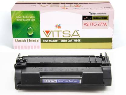 Vitsa VITSA CF 277A COMPATIBLE TONER CARTRIDGE COMPATIBLE FOR HP M429DW / M429FDN / M429FDW / M305D / M329DW / M405D / 405DN / M405DW LASER PRINTER (WITHOUT CHIP) Black Ink Toner