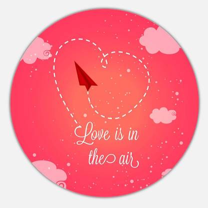 Alwaysgifts Non-Slip Round Mouse Pad/Game Pad for Desktops, Computer PC and Laptop for Office and Home Non Slip Base Mousepad