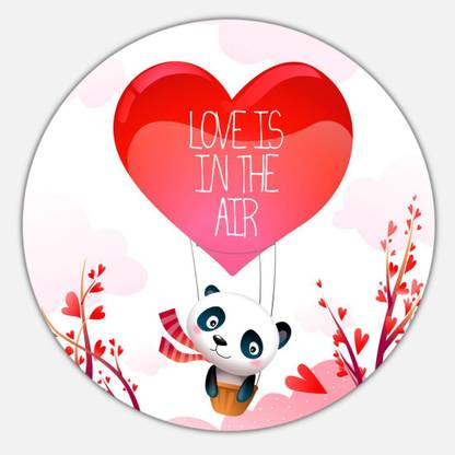 Alwaysgifts Non-Slip Round Mouse Pad/Game Pad for Desktops, Computer PC and Laptop for Office and Home Non Slip Base Mousepad