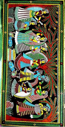 RIYA Acrylic 55 inch x 55 inch Painting