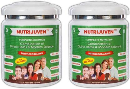 Nutrijuven PROTEIN POWDER Whey Protein complete nutrition (200 gm) - Set of 2 Whey Protein