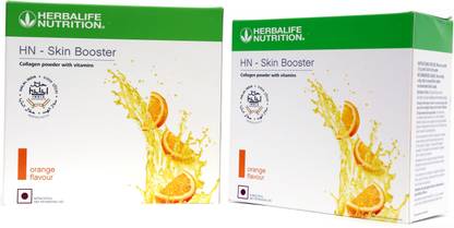 HERBALIFE Skin Booster Collagen powder with Vitamins (300 g) pak of 2 Protein Blends