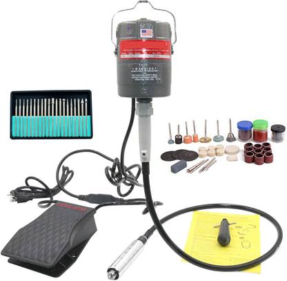 Mass Pro CC-30 Professional Hang Up Flexible Shaft Machine For Multipurpose Task Carving / Cutting / Grinding / Sanding / Polishing / Craft Work Etc Rotary Tool