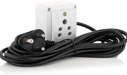 JELECTRICALS 15 Meter Extension Board With 1 Anchor Socket 3  Socket Extension Boards