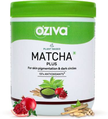 OZiva Plant Based Matcha Plus(With Licorice & Activated Charcoal) for Skin  Pigmentation Herbs Matcha Tea Plastic Bottle Price in India - Buy OZiva  Plant Based Matcha Plus(With Licorice & Activated Charcoal) for