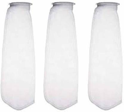 SELTIX Filter Bag 20'' Jumbo Pleated Filter Cartridge (0.5, Pack of 3) Solid Filter Cartridge