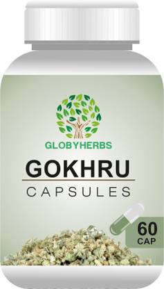 Globyherbs Gokhru Capsules 60's