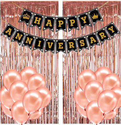Prihit Anniversary Decoration, Anniversary Party Decoration Supplies Total 28 Pcs