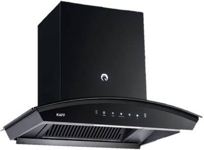 Kaff VASCO DHC 90 Auto Clean Wall Mounted Black 1250 CMH Chimney