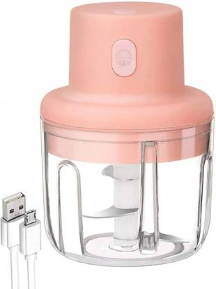 TGOPIT Electric Wireless Mini Garlic Chopper(250ml), Small Food Processor