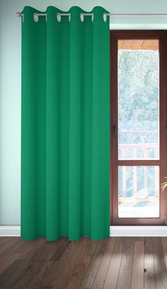 Tidy 190 cm (6 ft) Cotton Semi Transparent Door Curtain Single Curtain