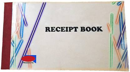 LRS Cash Receipt Book Regular Bill Book Check 50 Pages