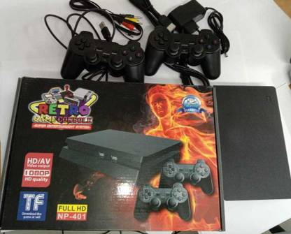 GENTLEMOB Best Retro Game Console 1000 Full HD Game 64 bit Video Game 1 GB with Contra, 1000 HD GAMES