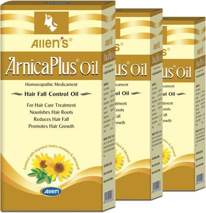 Allen's ArnicaPlus Hair Oil (100ml X 3) Hair Oil