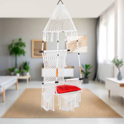 Curio Centre Maharaja Swing with SQ-Cushion,Accs. Polyester Hammock