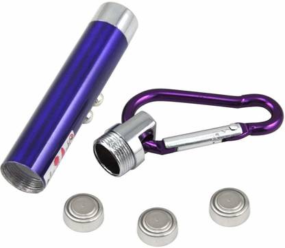 INGENTECH 4 in 1 Red Laser Pointer Led Disco Light, Flashlight Torch With Keychain