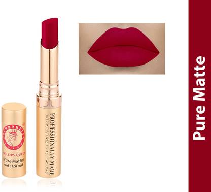 COLORS QUEEN Non Transfer Pure Matte & Waterproof Lipstick