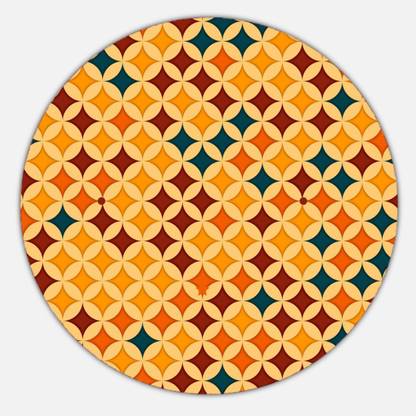 Alwaysgifts Non-Slip Round Mouse Pad/Game Pad for Desktops, Computer PC and Laptop for Office and Home Mousepad