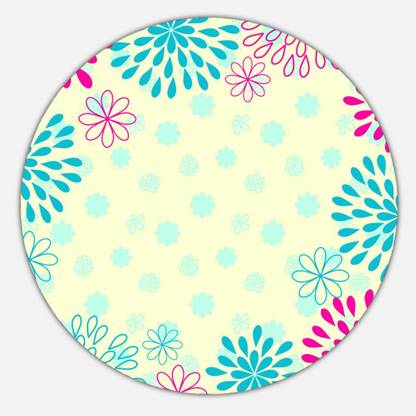 Alwaysgifts Non-Slip Round Mouse Pad/Game Pad for Desktops, Computer PC and Laptop for Office and Home Non Slip Base Mousepad