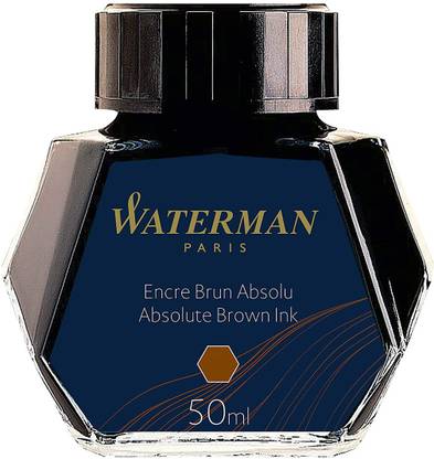 Waterman ABSOLUTE BROWN INK 50ML Ink Bottle
