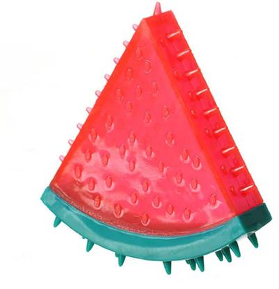 Rvpaws Interactive Watermelon Fruit Funny Chewable Realistic Cat, Dog, Puppy Bite Toy Dog & Cat Chew
