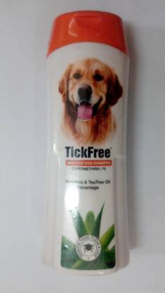 skyec Tick Free AntiTick Dog Shampoo Flea and Tick, Anti-parasitic orange Dog Shampoo