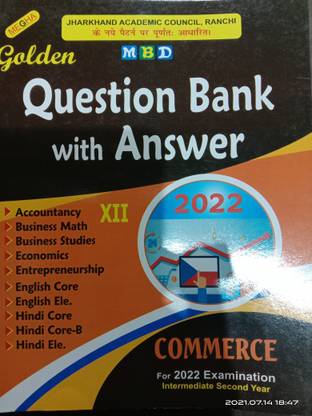 Jack Board Question Bank Of Commerce Class 12