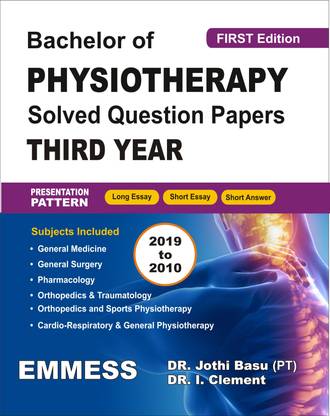 Bachelor Of Physiotherapy Solved Question Papers Third Year