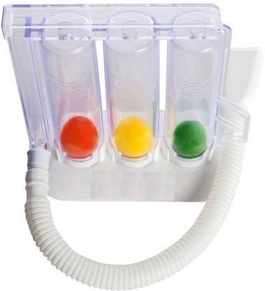 rsc healthcare 3 Ball Lung Exerciser Respiratory Spirometer 3 Ball Spirometer Respiratory Exerciser (Pack of 1) Made In India 3-Ball Respiratory Exerciser Respiratory Exerciser
