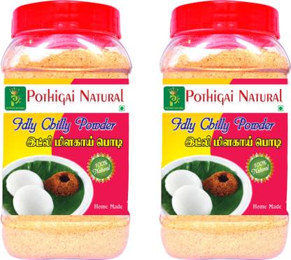 POTHIGAI NATURAL Idly Chilly Powder 500g (Idly podi )100 % Natural Traditional method No Artificial flavour/No Artificial Colour