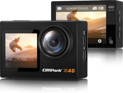 Campark X Series X40 Dual Screen EIS Touchscreen Remote Control WiFi Waterproof 40M Sports and Action Camera