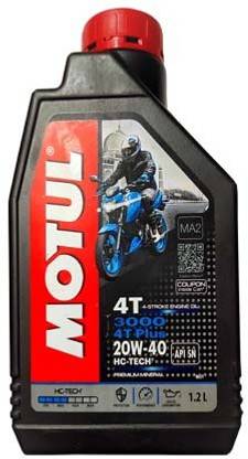 MOTUL 20W40 1.2 ltr API SN 4T Plus HC-TECH Mineral Engine Oil