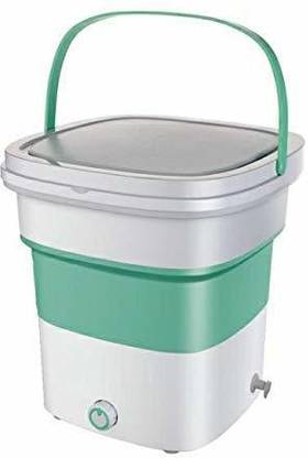 Drixty Portable Mini Washing Machine Lightweight Collapsible Bucket - Perfect for Camping, Travelling, Apartment, Dorm Washing Machine Door Hinge