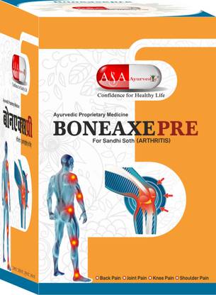 A&A Ayurvedic BoneAxePre Joint Pain Relief Medicine - Knee Pain (Pack of -1)